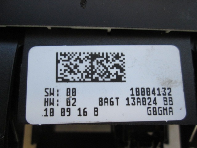 GLAVNO STIKALO LUCI OEM N. 8A6T13A024BB ORIGINAL REZERVNI DEL FORD FIESTA CB1 CNN MK6 (09/2008 - 11/2012) DIESEL LETNIK 2010