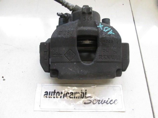 SPREDNJE DESNE ZAVORNE CELJUSTI  OEM N. 7701065267 ORIGINAL REZERVNI DEL RENAULT MEGANE MK2 R BM0/1 CM0/1 EM0/1 KM0/1 LM0/1 BER/GRANDTOUR  (2006 - 2009) DIESEL LETNIK 2008