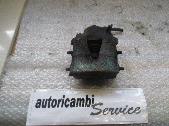 SPREDNJE LEVE ZAVORNE CELJUSTI  OEM N. 1K0615123D ORIGINAL REZERVNI DEL VOLKSWAGEN POLO 6R1 6C1 (06/2009 - 02/2014) BENZINA LETNIK 2010