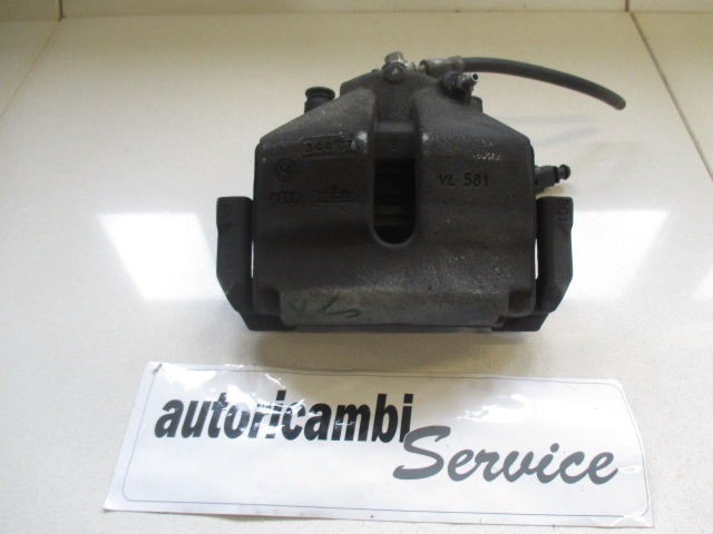 SPREDNJE LEVE ZAVORNE CELJUSTI  OEM N. 1K0615123D ORIGINAL REZERVNI DEL AUDI A3 MK2 8P 8PA 8P1 (2003 - 2008)DIESEL LETNIK 2008