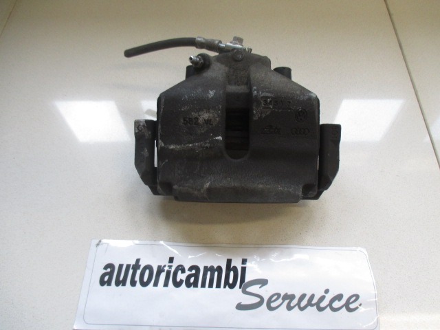 SPREDNJE DESNE ZAVORNE CELJUSTI  OEM N. 1K0615124D ORIGINAL REZERVNI DEL AUDI A3 MK2 8P 8PA 8P1 (2003 - 2008)DIESEL LETNIK 2008