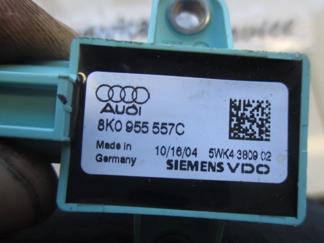 AIRBAG SENZOR OEM N. 8K0955557C ORIGINAL REZERVNI DEL AUDI A4 B8 8K2 BER/SW/CABRIO (2007 - 11/2015) DIESEL LETNIK 2010