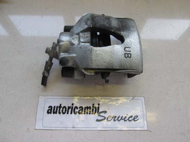 SPREDNJE DESNE ZAVORNE CELJUSTI  OEM N. 1K0615124D ORIGINAL REZERVNI DEL VOLKSWAGEN GOLF VI 5K1 517 AJ5 MK6 (2008-2012) DIESEL LETNIK 2012