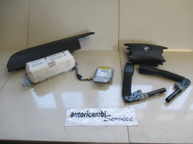 KIT AIRBAG KOMPLET OEM N.  ORIGINAL REZERVNI DEL BMW SERIE 3 E46 BER/SW/COUPE/CABRIO (1998 - 2002) DIESEL LETNIK 1999