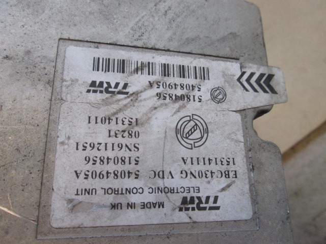 ABS AGREGAT S PUMPO OEM N. 51804856 ORIGINAL REZERVNI DEL ALFA ROMEO 159 939 BER/SW (2005 - 2013) DIESEL LETNIK 2006