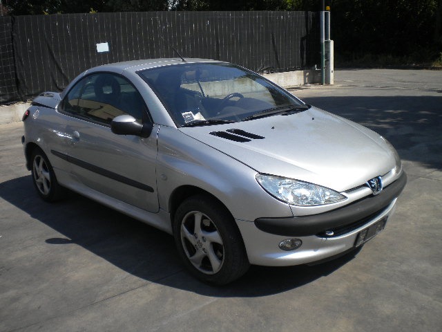 PEUGEOT 206 CC 1.6 B 80KW 5M 2P (2002) RICAMBI IN MAGAZZINO