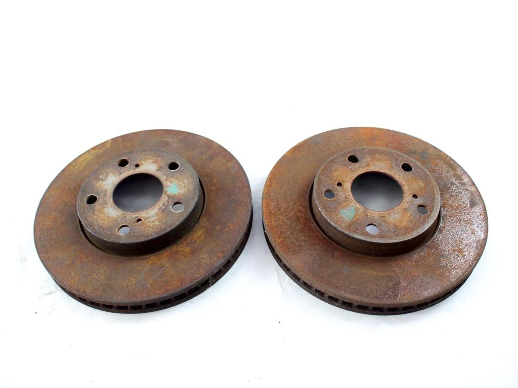 SPREDNJI ZAVORNI DISKI OEM N. 4351233041 ORIGINAL REZERVNI DEL TOYOTA AVENSIS VERSO M2 (2001 - 2004) DIESEL LETNIK 2004