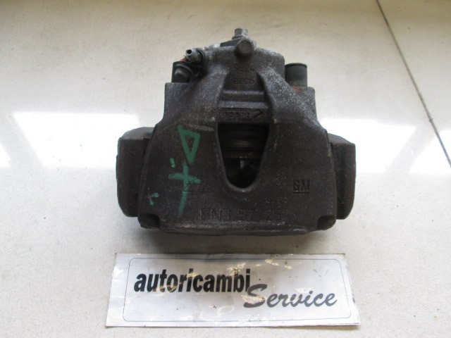 SPREDNJE DESNE ZAVORNE CELJUSTI  OEM N. 93176427 ORIGINAL REZERVNI DEL OPEL ZAFIRA B A05 M75 (2005 - 2008) DIESEL LETNIK 2007