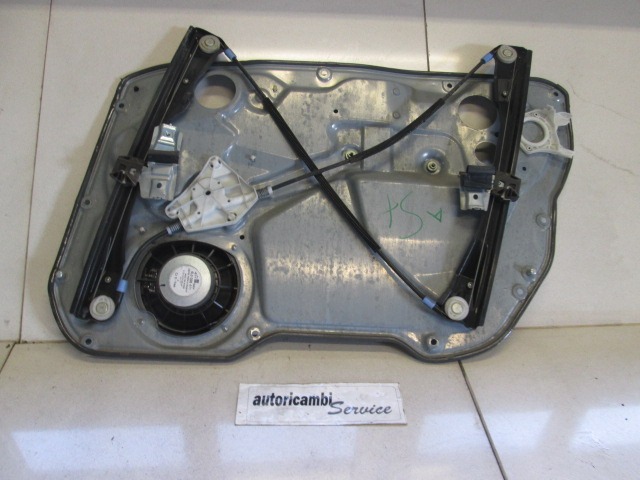 MEHANIZEM VETROBRANSKEGA STEKLA PREDNJIH VRAT OEM N. 6L4837461 ORIGINAL REZERVNI DEL SEAT IBIZA 6L1 MK3 R (02/2006 - 2008) BENZINA LETNIK 2007