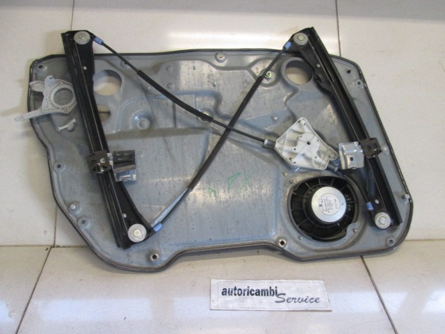 MEHANIZEM VETROBRANSKEGA STEKLA PREDNJIH VRAT OEM N. 6L4837462 ORIGINAL REZERVNI DEL SEAT IBIZA 6L1 MK3 R (02/2006 - 2008) BENZINA LETNIK 2007