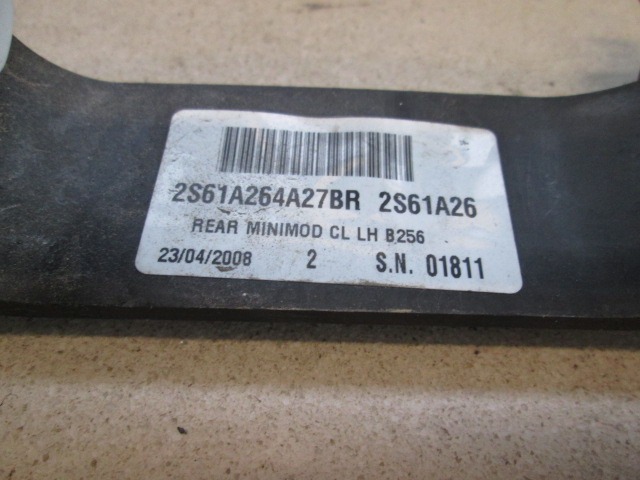 ZUNANJA KLJUKA ZADNJA LEVA VRATA OEM N. 2S61A26 ORIGINAL REZERVNI DEL FORD FIESTA JH JD MK5 R (2005 - 2008) DIESEL LETNIK 2008