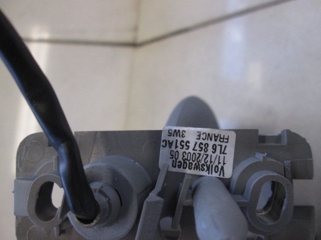 SENCNIKI OEM N. 7L6857551AC ORIGINAL REZERVNI DEL VOLKSWAGEN TOUAREG 7LA 7L6 7L7 MK1 (2002 - 2007)DIESEL LETNIK 2004