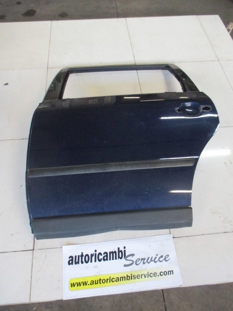 ZADNJA LEVA VRATA  OEM N. 3B9833051AC ORIGINAL REZERVNI DEL VOLKSWAGEN PASSAT B5.5 3B3 3B6 3BG R BER/SW (11/2000 - 2005) DIESEL LETNIK 2001