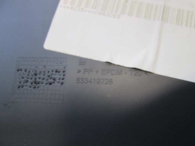 NOTRANJA OBLOGA SPREDNJIH VRAT OEM N. PNADTOPMERIVAAX03RMV5P ORIGINAL REZERVNI DEL OPEL MERIVA A X03 R (2006 - 2010) BENZINA LETNIK 2007