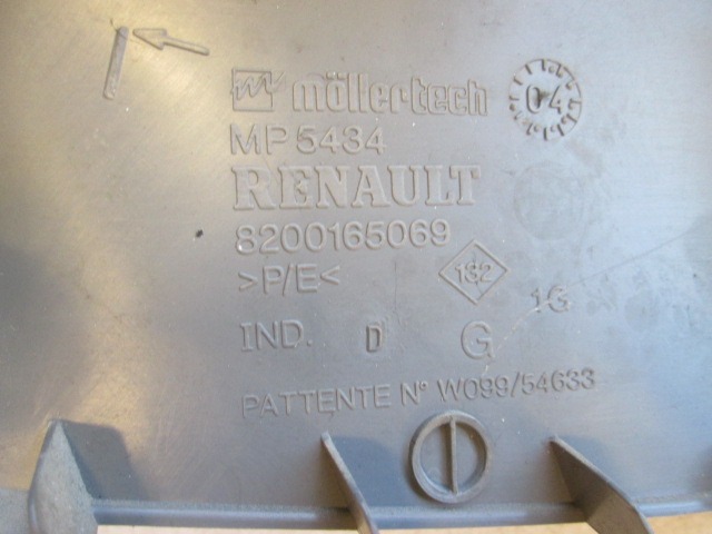 OEM N. 8200165069 ORIGINAL REZERVNI DEL RENAULT SCENIC/GRAND SCENIC JM0/1 MK2 (2003 - 2009) DIESEL LETNIK 2004