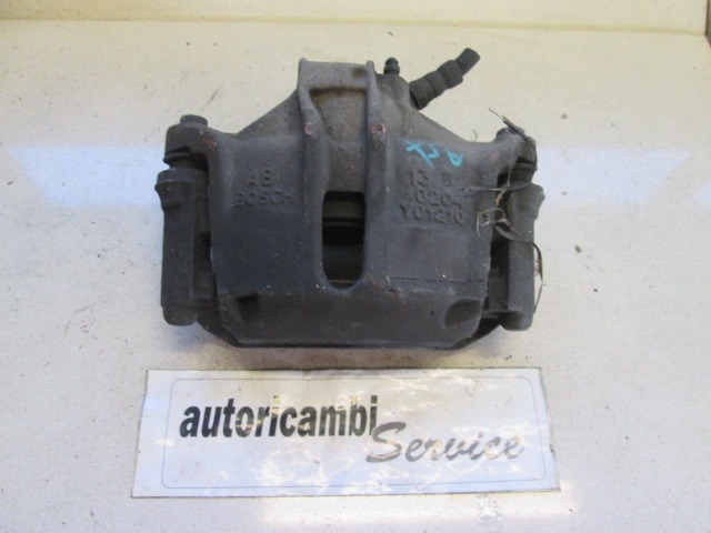 SPREDNJE LEVE ZAVORNE CELJUSTI  OEM N. 4400J2 ORIGINAL REZERVNI DEL PEUGEOT 206 / 206 CC 2A/C 2D 2E/K (1998 - 2003) BENZINA LETNIK 2002