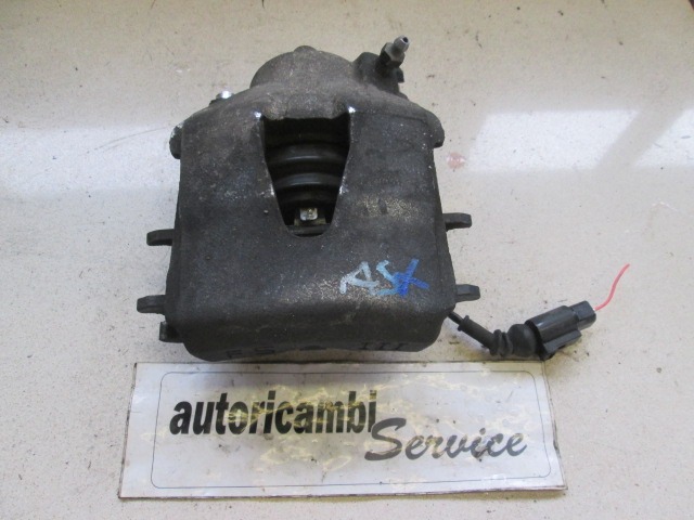 SPREDNJE LEVE ZAVORNE CELJUSTI  OEM N. 6Q0615123 ORIGINAL REZERVNI DEL VOLKSWAGEN POLO 9N R (2005 - 10/2009) DIESEL LETNIK 2008