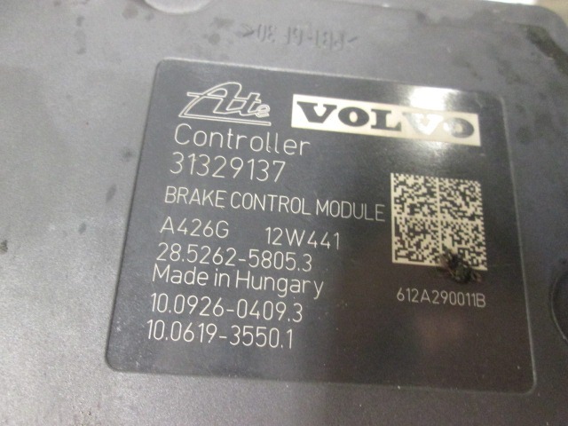 ABS AGREGAT S PUMPO OEM N. 10021205434 ORIGINAL REZERVNI DEL VOLVO XC60 156 (2008 - 2013)DIESEL LETNIK 2013