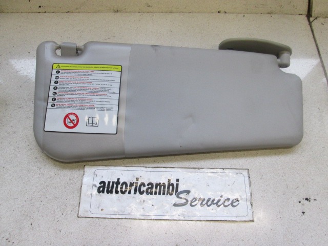 735411165 ALETTA PARASOLE LATO DESTRO FIAT GRANDE PUNTO 1.4 M 57KW 5M 5P (2009) RICAMBIO USATO 