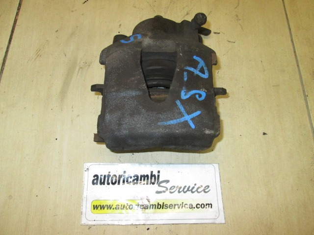 SPREDNJE LEVE ZAVORNE CELJUSTI  OEM N. 6N0615123B ORIGINAL REZERVNI DEL VOLKSWAGEN POLO 9N (10/2001 - 2005) DIESEL LETNIK 2003