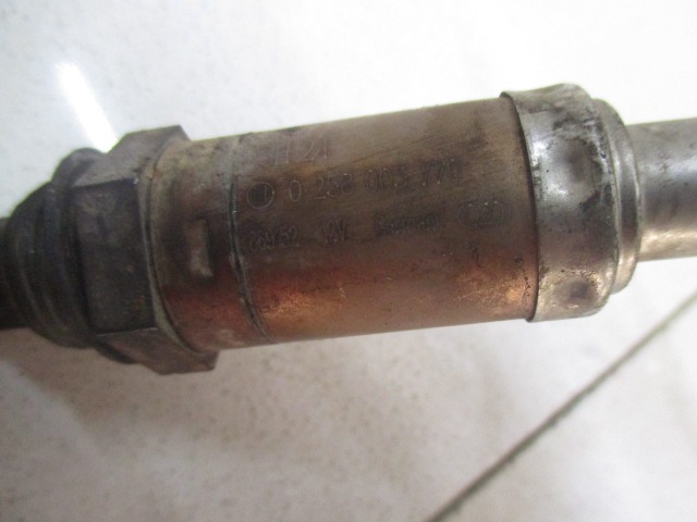 SONDA LAMBDA  OEM N. 258003770 ORIGINAL REZERVNI DEL LANCIA Y 840 (1996 - 2000) BENZINA LETNIK 1998