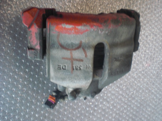 SPREDNJE LEVE ZAVORNE CELJUSTI  OEM N. 1K0615123E  ORIGINAL REZERVNI DEL AUDI A3 MK2 8P 8PA 8P1 (2003 - 2008)DIESEL LETNIK 2003