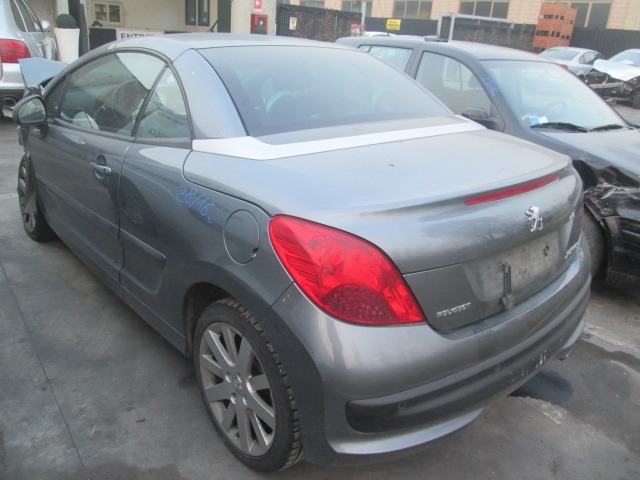 PEUGEOT 207 CC 1.6 B 88KW 5M 2P (2009) RICAMBI IN MAGAZZINO 