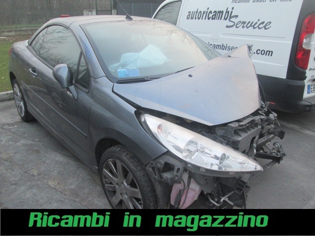 PEUGEOT 207 CC 1.6 B 88KW 5M 2P (2009) RICAMBI IN MAGAZZINO 