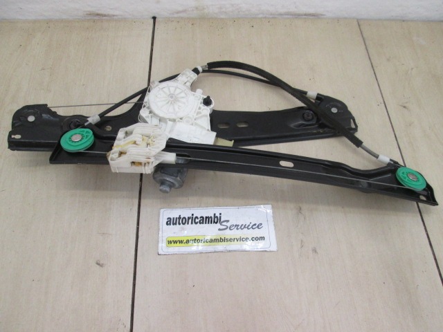 MEHANIZEM DVIGA SPREDNJIH STEKEL  OEM N. 51337140587 ORIGINAL REZERVNI DEL BMW SERIE 3 BER/SW/COUPE/CABRIO E90/E91/E92/E93 LCI R (2009 - 2012) DIESEL LETNIK 2008