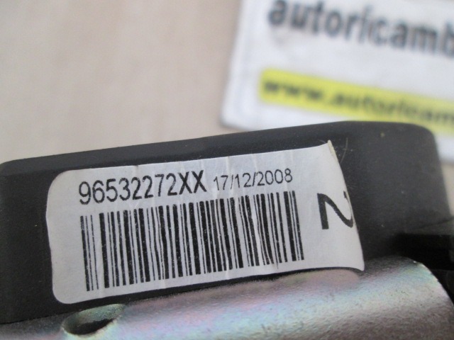 VARNOSTNI PAS OEM N. 96532272 ORIGINAL REZERVNI DEL PEUGEOT 207 / 207 CC WA WC WD WK (2006 - 05/2009) BENZINA LETNIK 2009