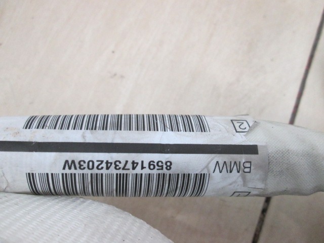 ZRACNA BLAZINA GLAVA DESNA OEM N. 72129147342 ORIGINAL REZERVNI DEL BMW SERIE 5 E60 E61 (2003 - 2010) DIESEL LETNIK 2008