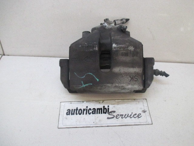 SPREDNJE LEVE ZAVORNE CELJUSTI  OEM N. 1K0615123E ORIGINAL REZERVNI DEL AUDI A3 MK2 8P 8PA 8P1 (2003 - 2008)BENZINA LETNIK 2005