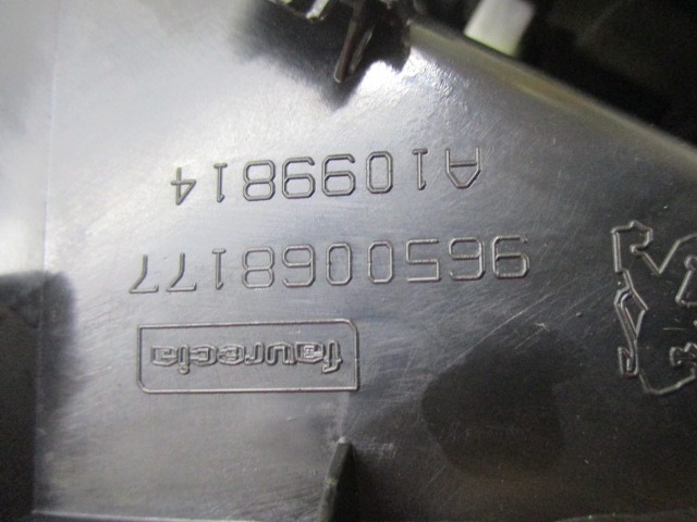 CENTRALNE PREZRACEVALNE SOBE  OEM N. 9650068177 ORIGINAL REZERVNI DEL PEUGEOT 207 / 207 CC WA WC WD WK (2006 - 05/2009) BENZINA LETNIK 2008